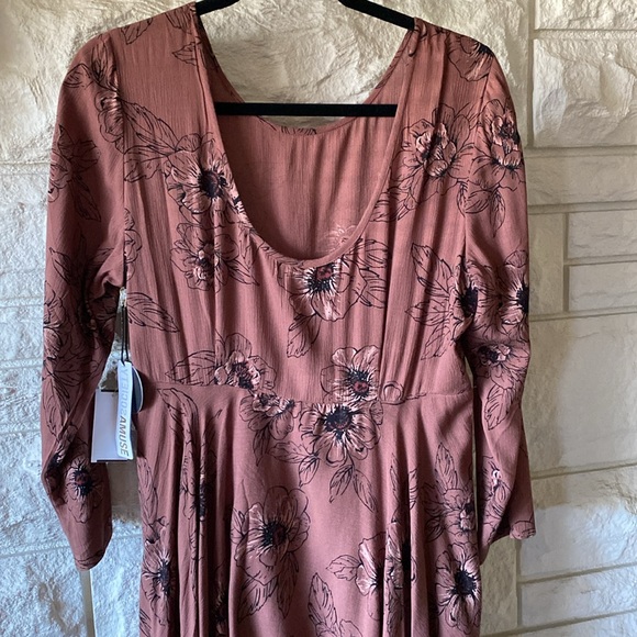 🧡New - Amuse Society Floral Dress - Picture 2 of 10